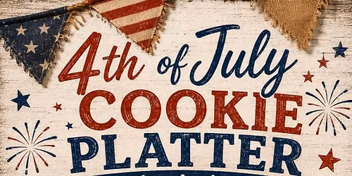 4th of July Cookie Platter Decorating Workshop