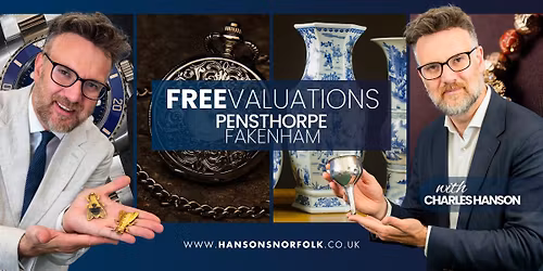 Pensthorpe Valuation Day - With Charles Hanson: Silver, Jewellery, Watches & Antiques
