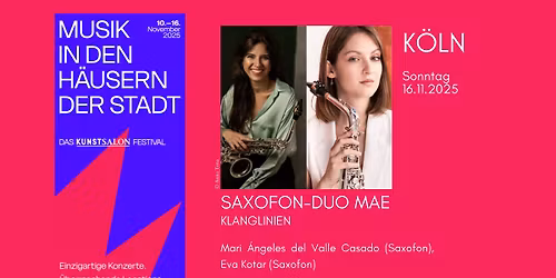 Saxofon-Duo MAE-Klanglinien