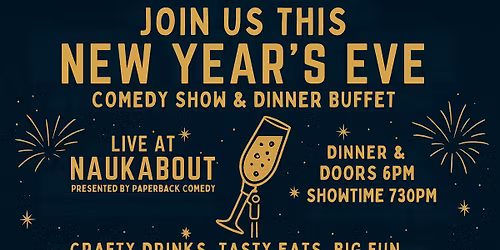 New Year's Eve Comedy Show & Dinner Buffet