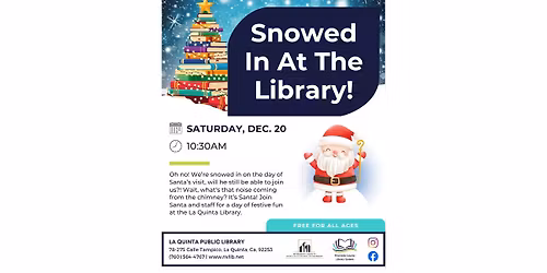 Snowed in at the Library!