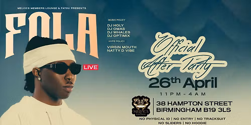 FOLA \u2013 Official After Party \ud83d\udd25