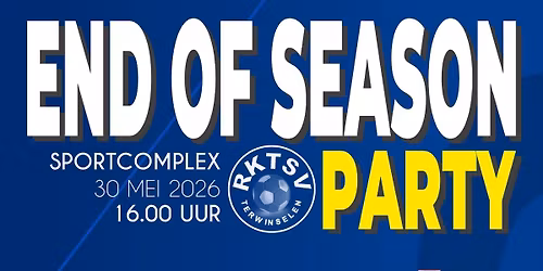 End of Season Party 2026