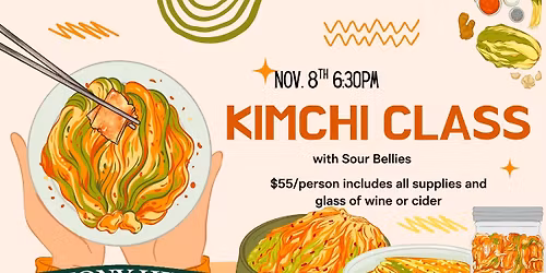Kimchi Making Workshop at Rebel Sheep Wine Co.