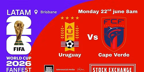 Uruguay Vs Cape Verde FIFA World Cup 2026 Fanfest