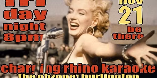 Charging Rhino FRIDAY Karaoke at OhZone!