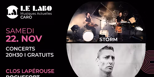 Concert Storm + Pit Samprass - gratuit 