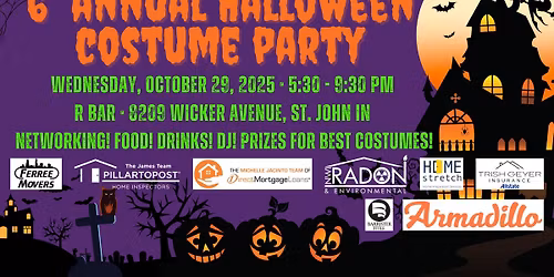 6TH Annual REALTOR Halloween Costume Party!!!