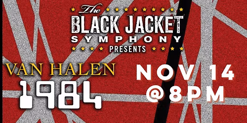 Black Jacket Symphony Van Halen 198