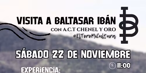 VISITA A BALTASAR IB\u00c1N
