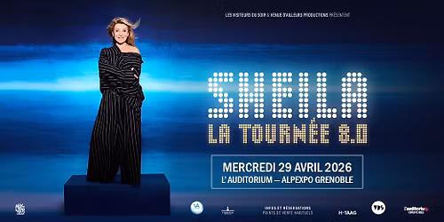 SHEILA \u00e0 L\u2019Auditorium - Alpexpo Grenoble