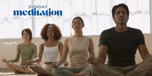 Sunday Morning Meditation (in person and online)