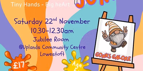 Paint & Sip JUNIOR - Gonks Galore