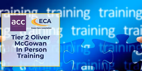 Tier 2 Oliver McGowan Training on Learning Disability &  Autism West Essex