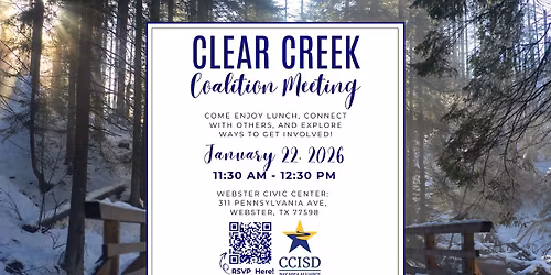 Clear Creek Coalition January 2026 Meeting 
