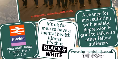 'For Men To Talk'...and Walk (Hitchin)