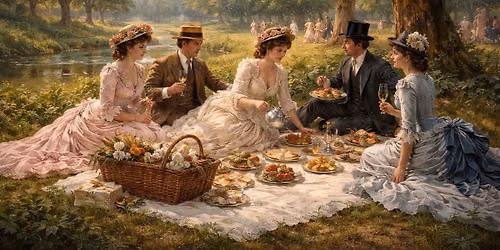 Victorian Catherine's picnic - Praha