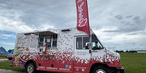 Carvel Ice Cream Truck at the Beach