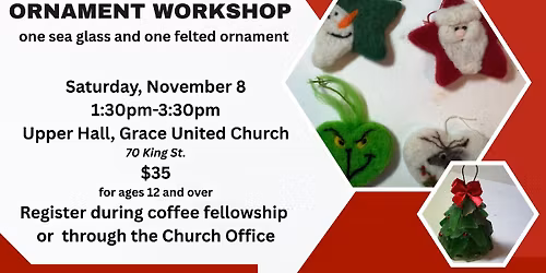 Christmas Ornament Workshop