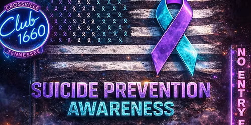 Suicide Prevention Awareness with guest speakers: Nemo & Matt Davis @ Club 1660