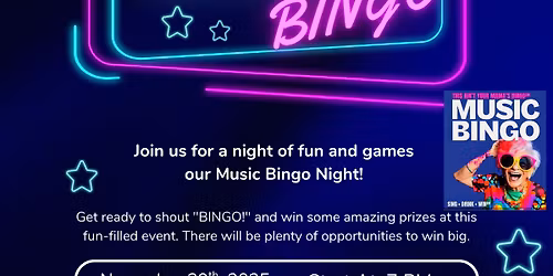 \ud83c\udfb6\u2728 NEW at South 66 Lanes\u2026 MUSIC BINGO! \u2728\ud83c\udfb6