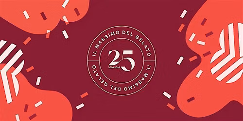 25 anni "IL MASSIMO DEL GELATO" | APE + BRINDISI + GELATO IN OMAGGIO