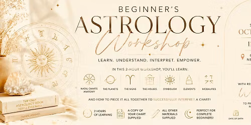 \u2728 Beginner\u2019s Astrology Workshop \u2728