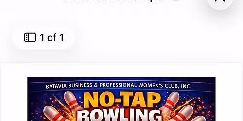 BBPW NO TAP BOWLING TOURNAMENT