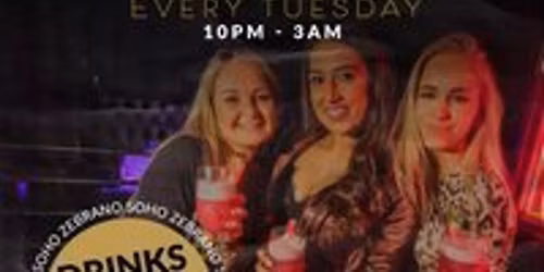 Zebrano After Dark - Every Tuesday