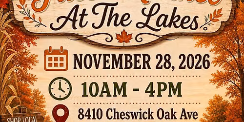 Fall Market At The Lakes