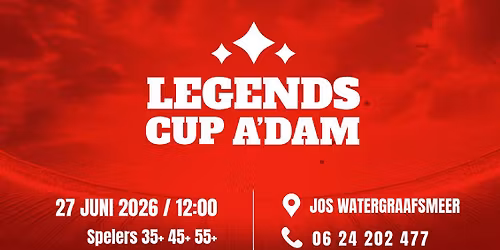Legends Cup Amsterdam 2026