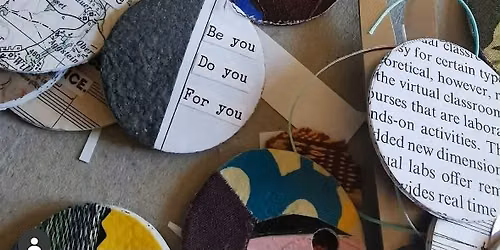 Badge Making: Slow Craft Club at Small Changes