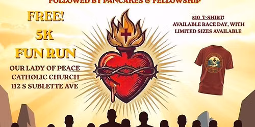Run to the sacred heart of Jesus