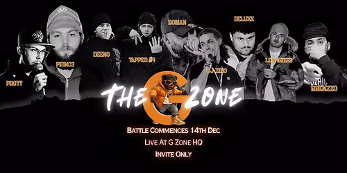 THE GZONE RAP BATTLE LEAGUE - LIVE SHOW 30TH MAY