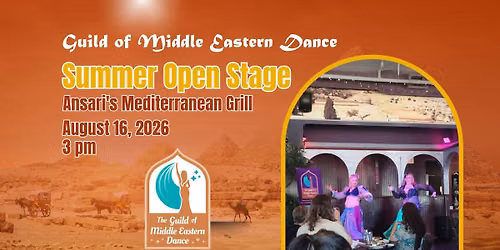 Guild Summer Open Stage at Ansari\u2019s, August 16