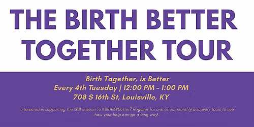 Birth Better Together Tour - August