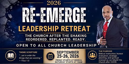 2026 Re-emerge Leadership Retreat