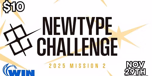 WCG Gundam Newtype Challenge Mission 2! Nov 29th