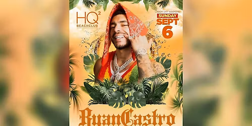 Ryan Castro Live at HQ2 Beachclub Atlantic City | Labor Day Weekend
