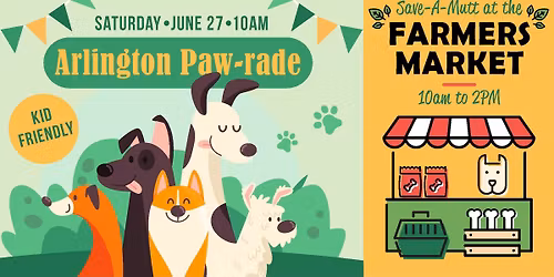 SAM at Arlington's Pet Paw-rade & Farmers Market