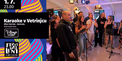 Karaoke v Vetrinjcu @ Festival Lent 2026