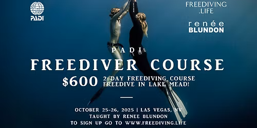 PADI Freediver Course in Las Vegas