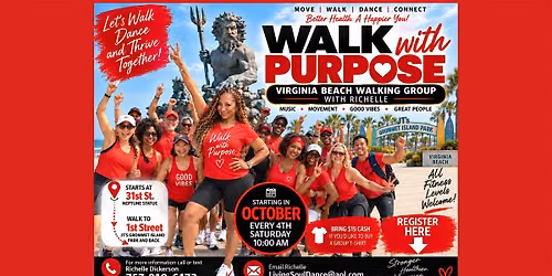 Walk with Purpose! Dancing Steps\u2026.