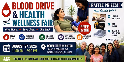 Blood Drive Health & Wellness Fair