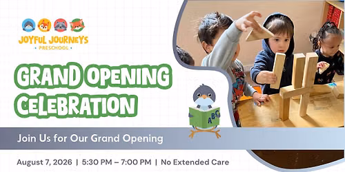 Grand Opening Celebration at Joyful Journeys Preschool