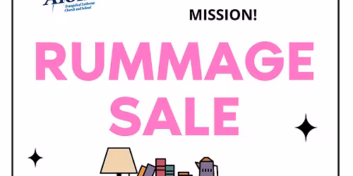 Rummage Sale for a Good Cause!