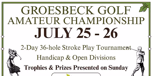 Groesbeck Golf Championship Tournament