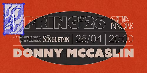 DONNY MCCASLIN | Scena MONK