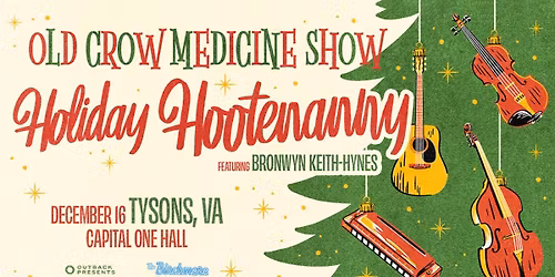 Old Crow Medicine Show\u2019s Holiday Hootenanny