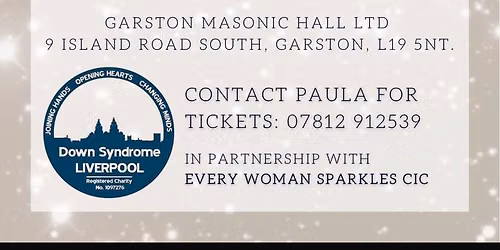 Fundraiser for down syndrome Liverpool.  